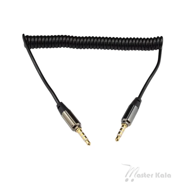 کابل تلفنی Aux انتقال دهنده صدا جک 3.5 میلیمتری سوکت  فلزی